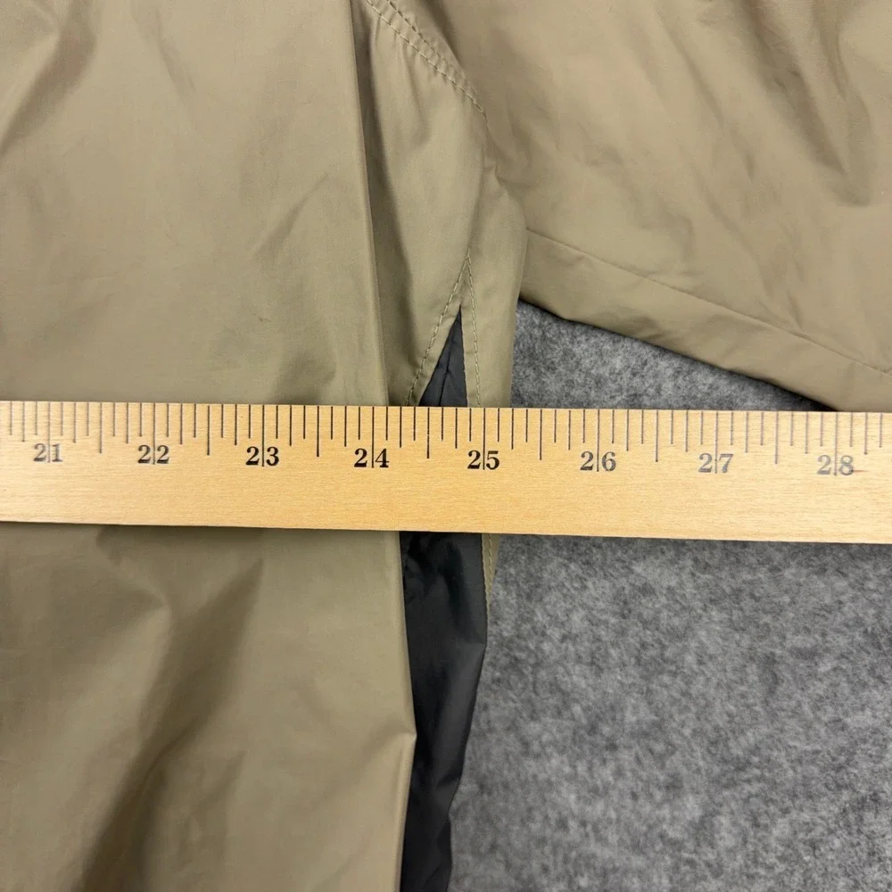 Columbia Jacket Men XL Tan Gray Omni Shield Windbreaker Hiking Rain Coat Outdoor